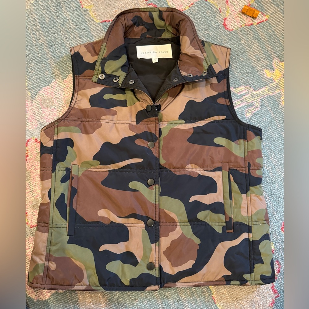 Veronica Beard Camo Vest